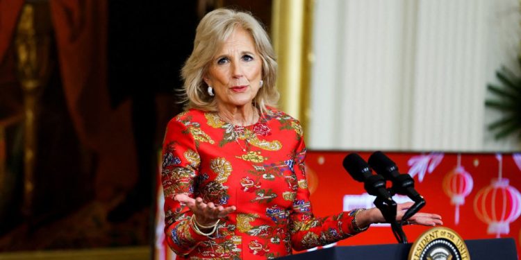 U.S. first lady Jill Biden to present at Grammy Awards