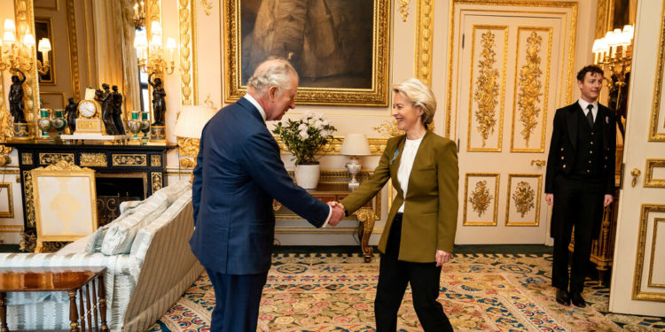 King Charles Faces Backlash Over E.U. Meeting