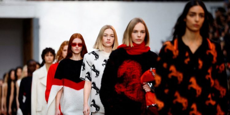 Horses on the catwalk: Stella McCartney pushes leather-free style