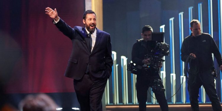 Adam Sandler honored with Kennedy Center’s Mark Twain Prize