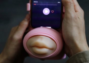 Chinese firm invents lockdown-inspired kissing machine for remote lovers