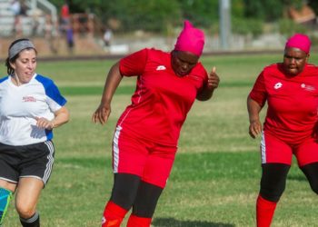 South Africa’s grannies kick out stereotypes on the soccer field