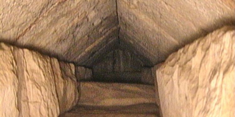Scientists reveal hidden corridor in Great Pyramid of Giza