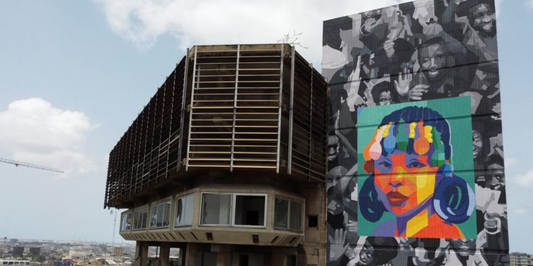 Artists give new life to Ivory Coast’s neglected ‘Pyramid’