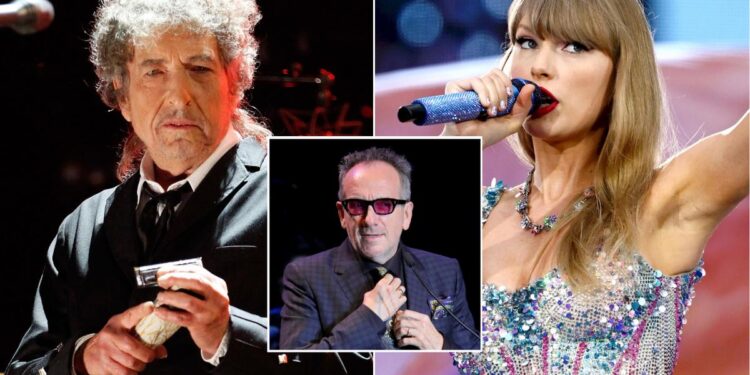 Elvis Costello Sees a Similar Trait in Bob Dylan and Taylor Swift