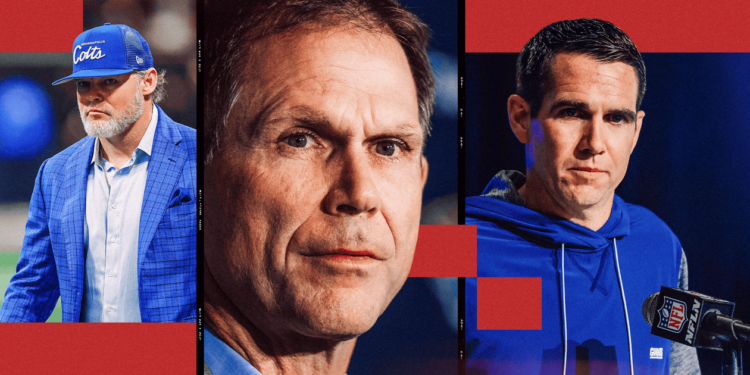 Giants, Colts, Jaguars have NFL GMs on the hot seat, as pressure mounts for others