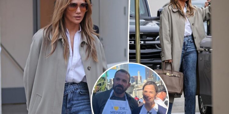 Jennifer Lopez goes shopping after Ben Affleck hangs with Jennifer Garner