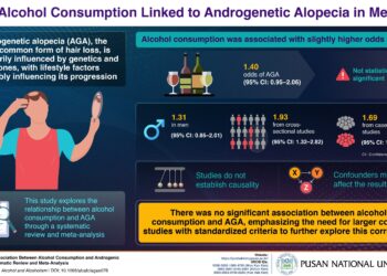 Researchers explore impact of alcohol consumption on hair health