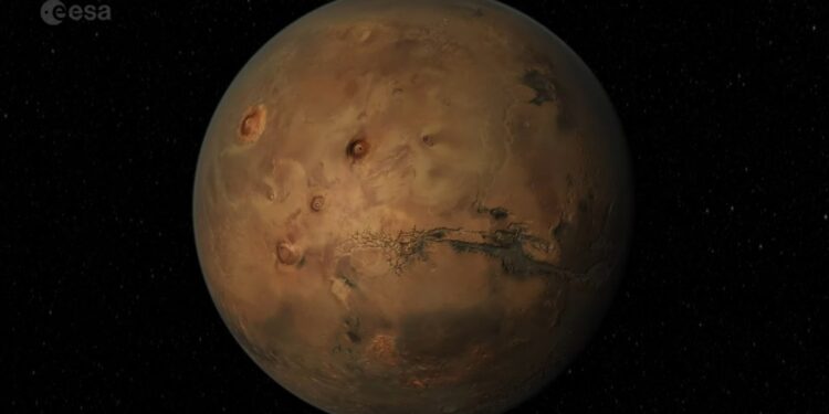 Take a flight over Mars's Ares Vallis in a new video