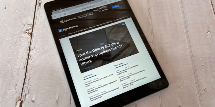 The 9th Gen iPad with Apple’s A13 Bionic chip is only $200 today