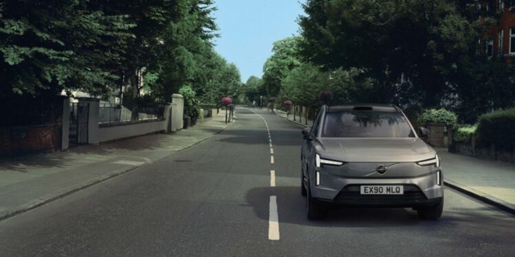 Volvo’s EX90 electric SUV features an Abbey Road sound system