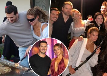 ‘Dancing With the Stars’ pro Gleb Savchenko spends Thanksgiving with Brooks Nader and her family after finale reunion