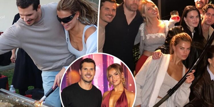 ‘Dancing With the Stars’ pro Gleb Savchenko spends Thanksgiving with Brooks Nader and her family after finale reunion