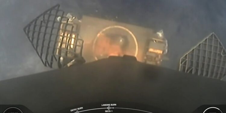 A SpaceX droneship just hit a milestone for rocket landings