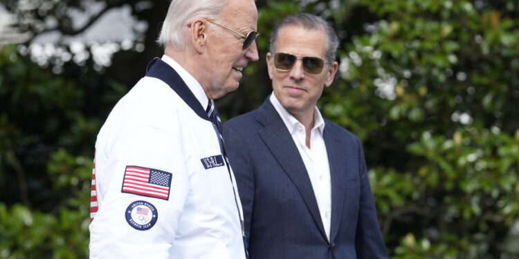 Biden pardons his son Hunter despite previous pledges not to