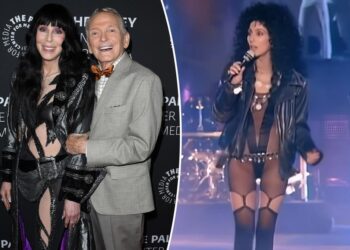 Bob Mackie is 'embarrassed' of Cher's 'vulgar' look from 'If I Could Turn Back Time' music video