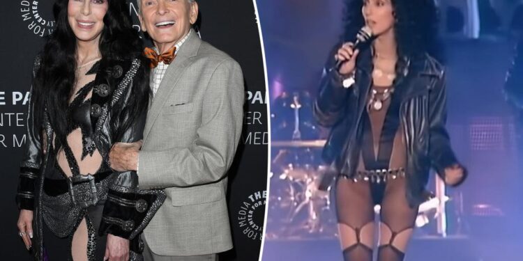 Bob Mackie is 'embarrassed' of Cher's 'vulgar' look from 'If I Could Turn Back Time' music video