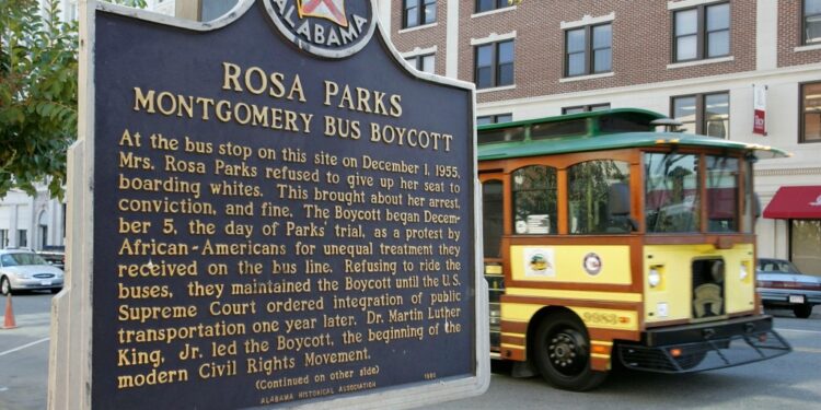 December 1, Rosa Parks refuses to give up bus seat