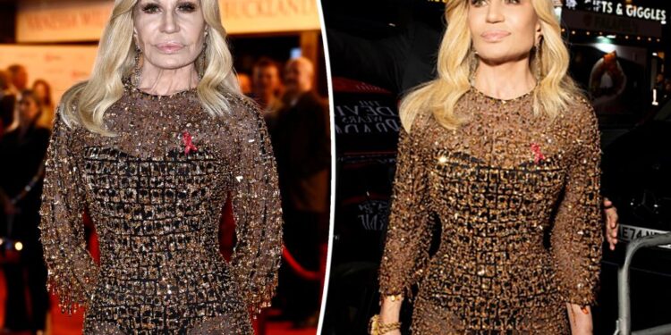 Donatella Versace called out by fans for looking ‘unrecognizable’ in heavily edited photos
