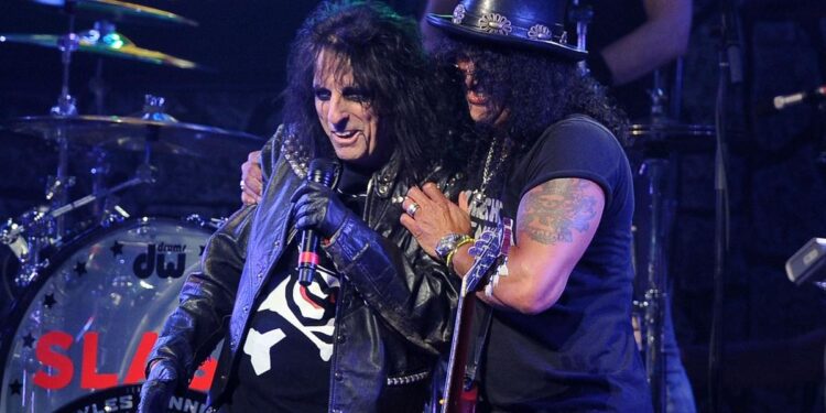 Hear Alice Cooper and Slash's New Kids' Song 'Freewheelin''
