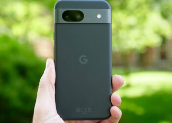 Here's another hands-on look at the Google Pixel 9a's radical new design