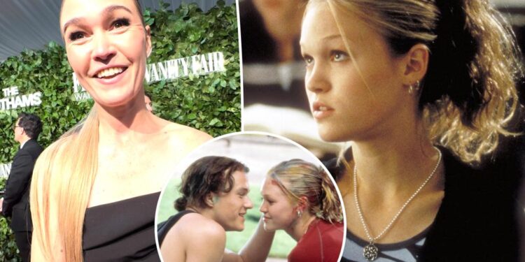Julia Stiles shares the 'bittersweet' keepsake from '10 Things I Hate About You' she found