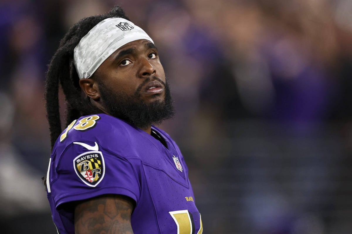 Ravens suspend Diontae Johnson one game after he refuses to take field vs. Eagles