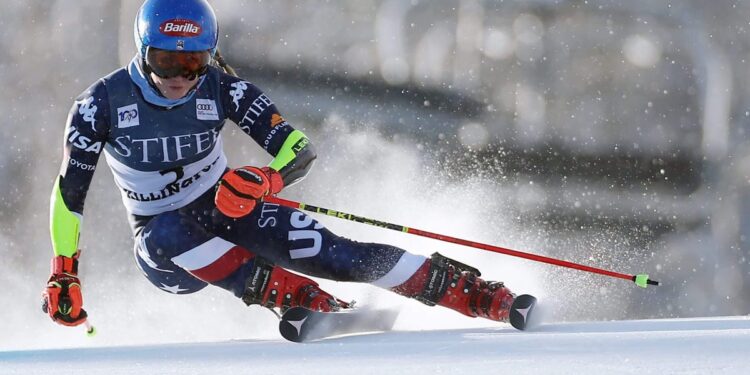 Star skier Mikaela Shiffrin out indefinitely after injury while seeking 100th World Cup win