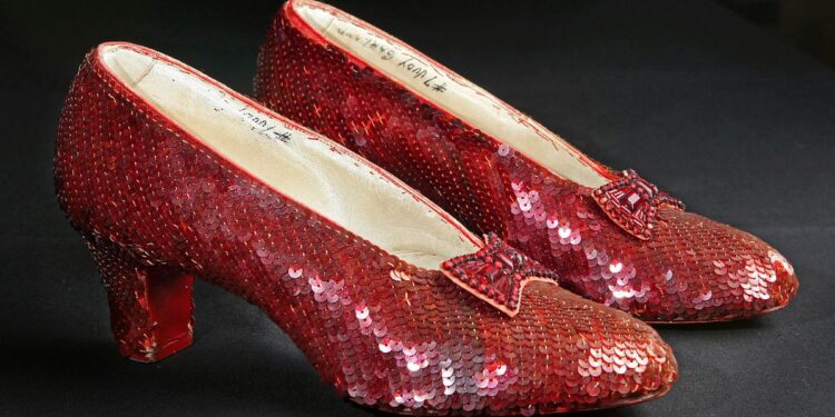 Stolen Ruby Slippers Worn By Judy Garland In 'The Wizard Of Oz' Auctioned For $28 Million