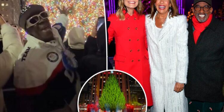 'Today' hosts were clueless about Flavor Flav's backstage security drama at NBC's Rockefeller Christmas Tree lighting.